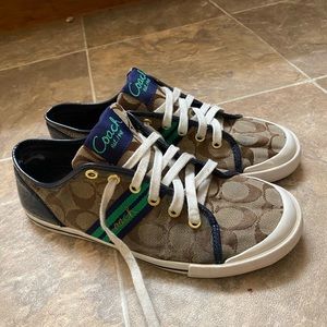Coach tennis shoes